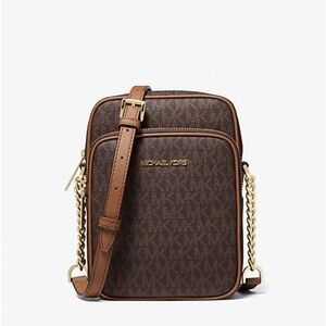 Michael Kors Jet Set Travel Medium Logo Crossbody